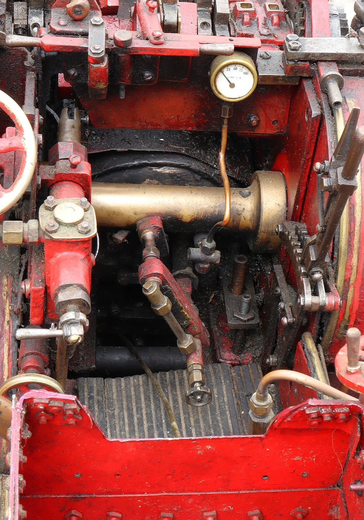 2 inch scale Burrell DCC road locomotive
