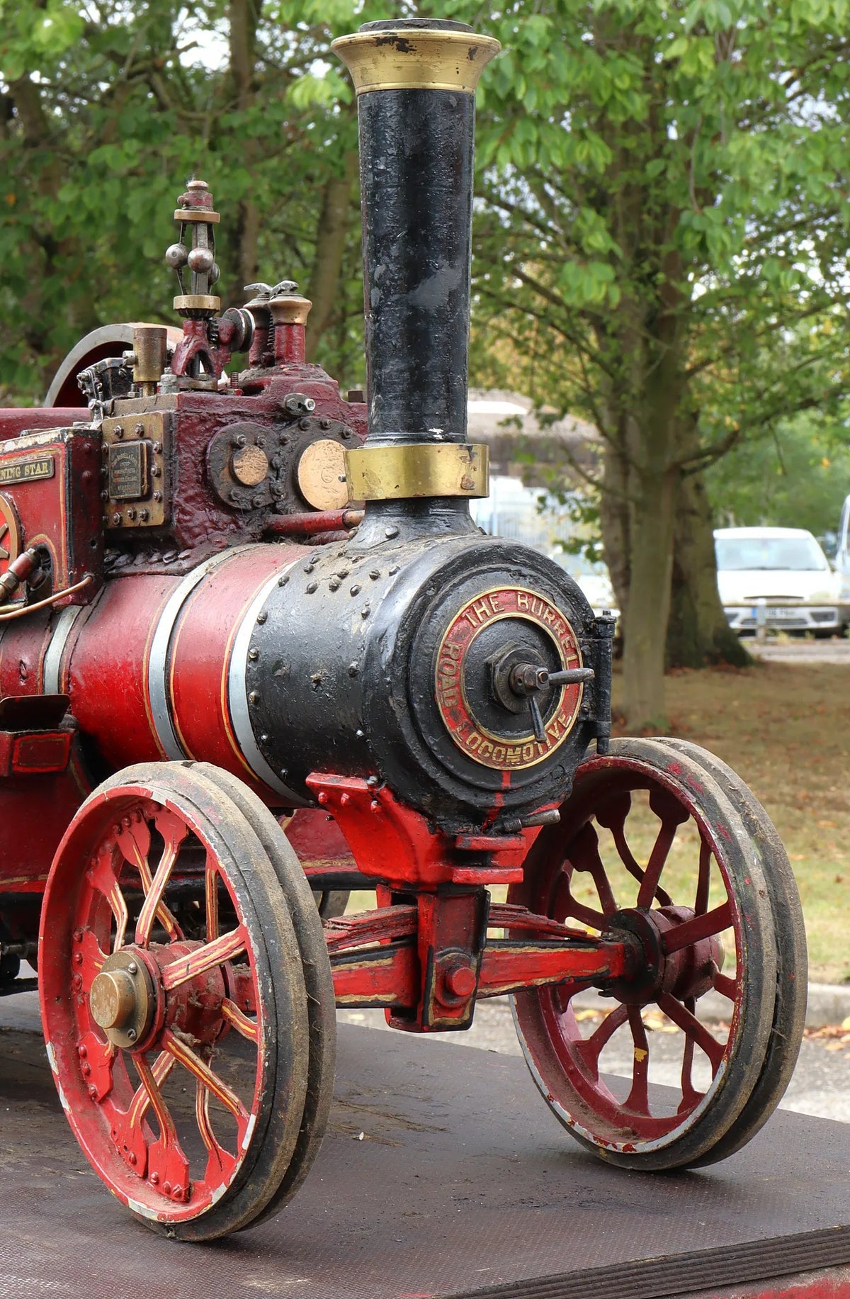 2 inch scale Burrell DCC road locomotive