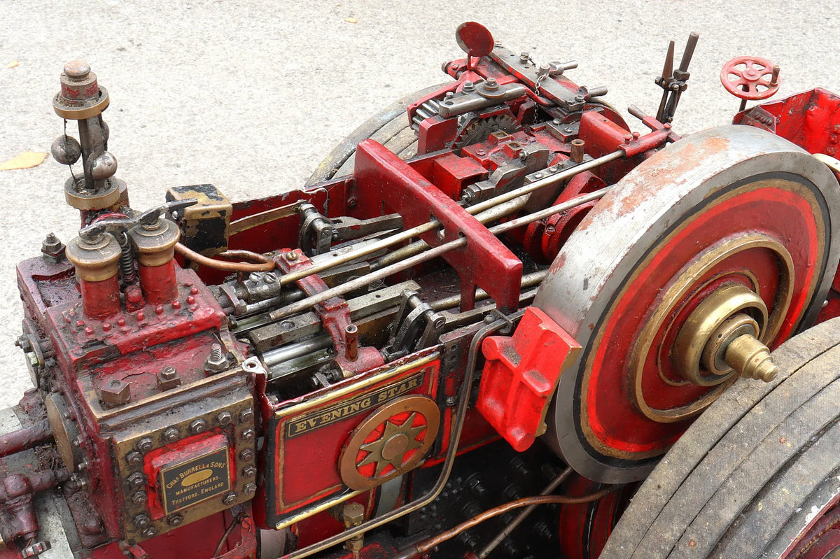2 inch scale Burrell DCC road locomotive