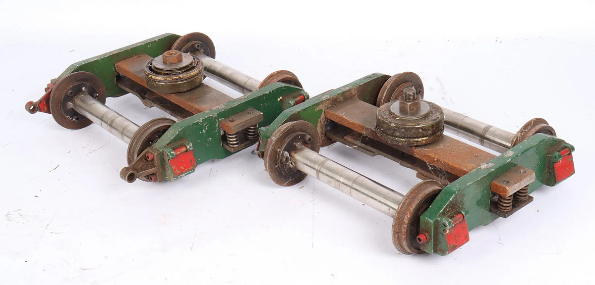 Pair 7 1/4 inch gauge bogies