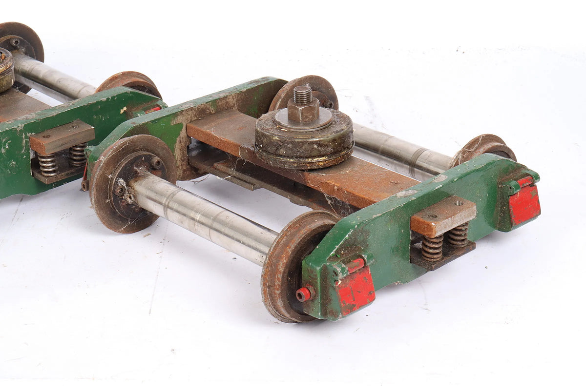 Pair 7 1/4 inch gauge bogies