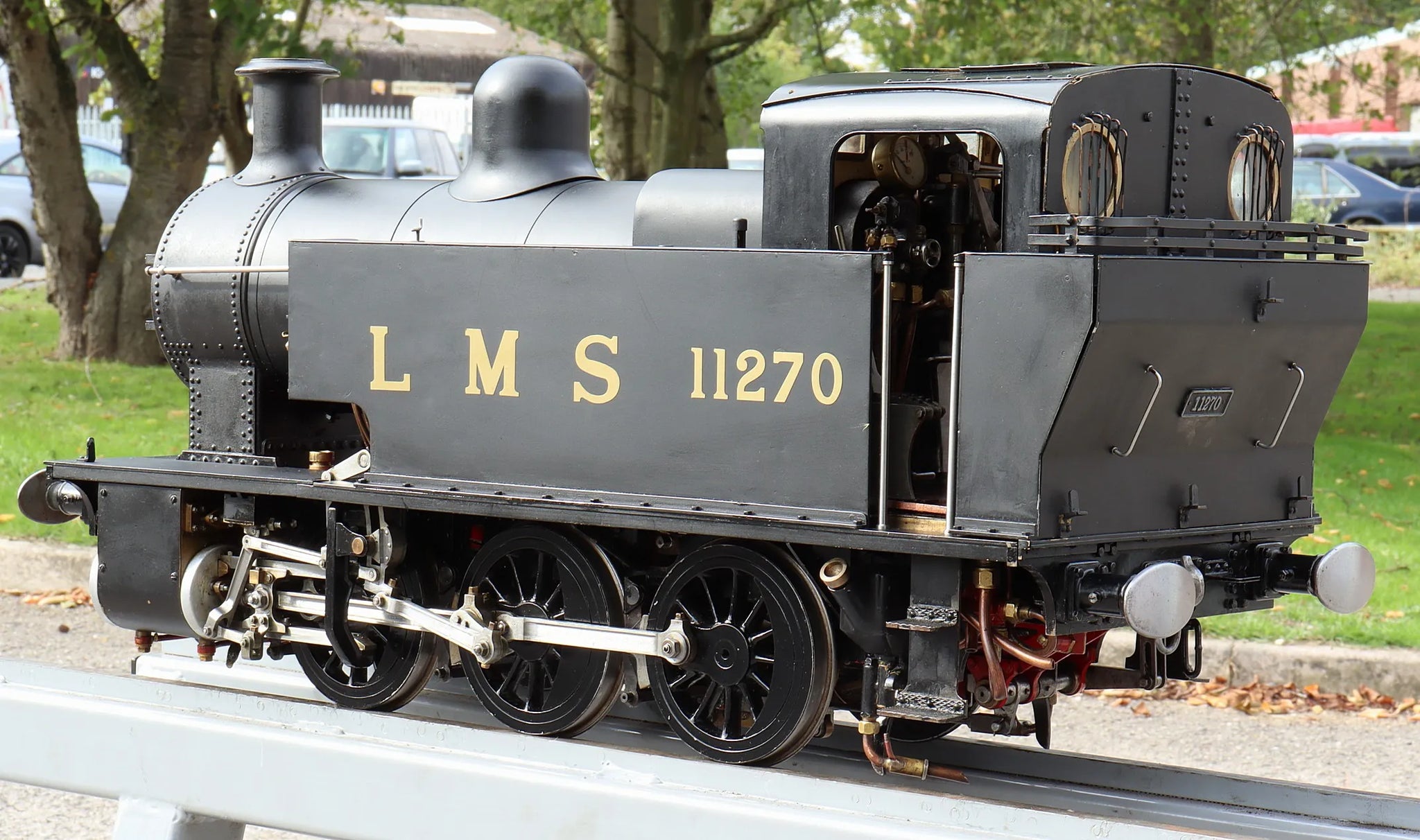 5 inch gauge LMS 2F 0-6-0T