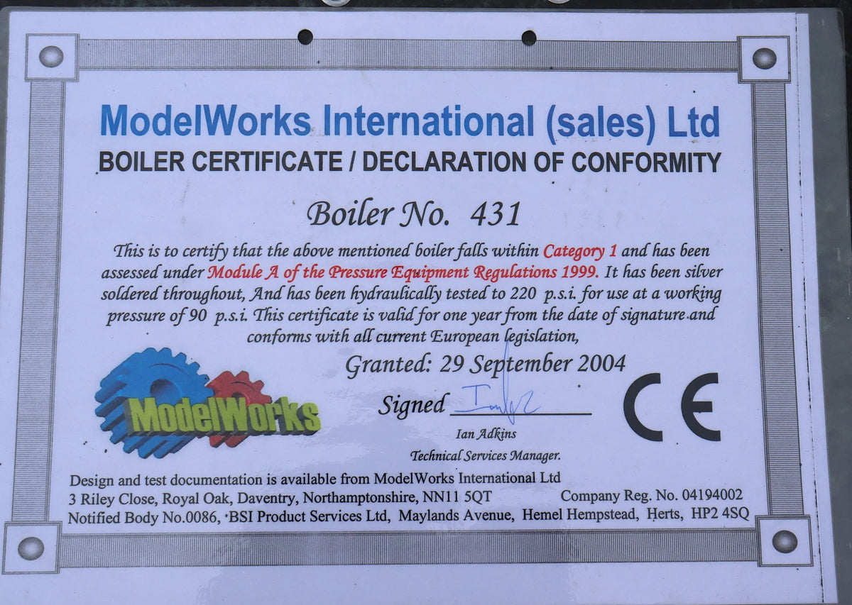 5 inch gauge GWR 14XX