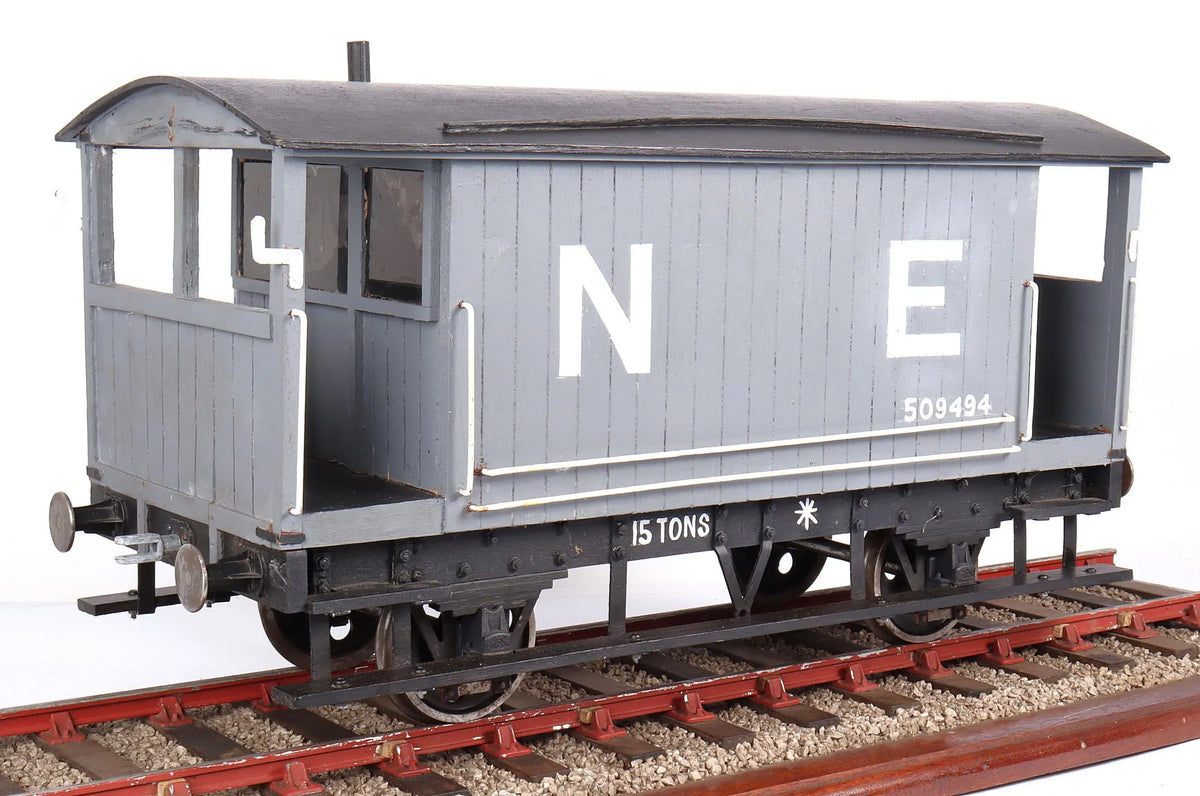 5 inch gauge NE 15T brake van