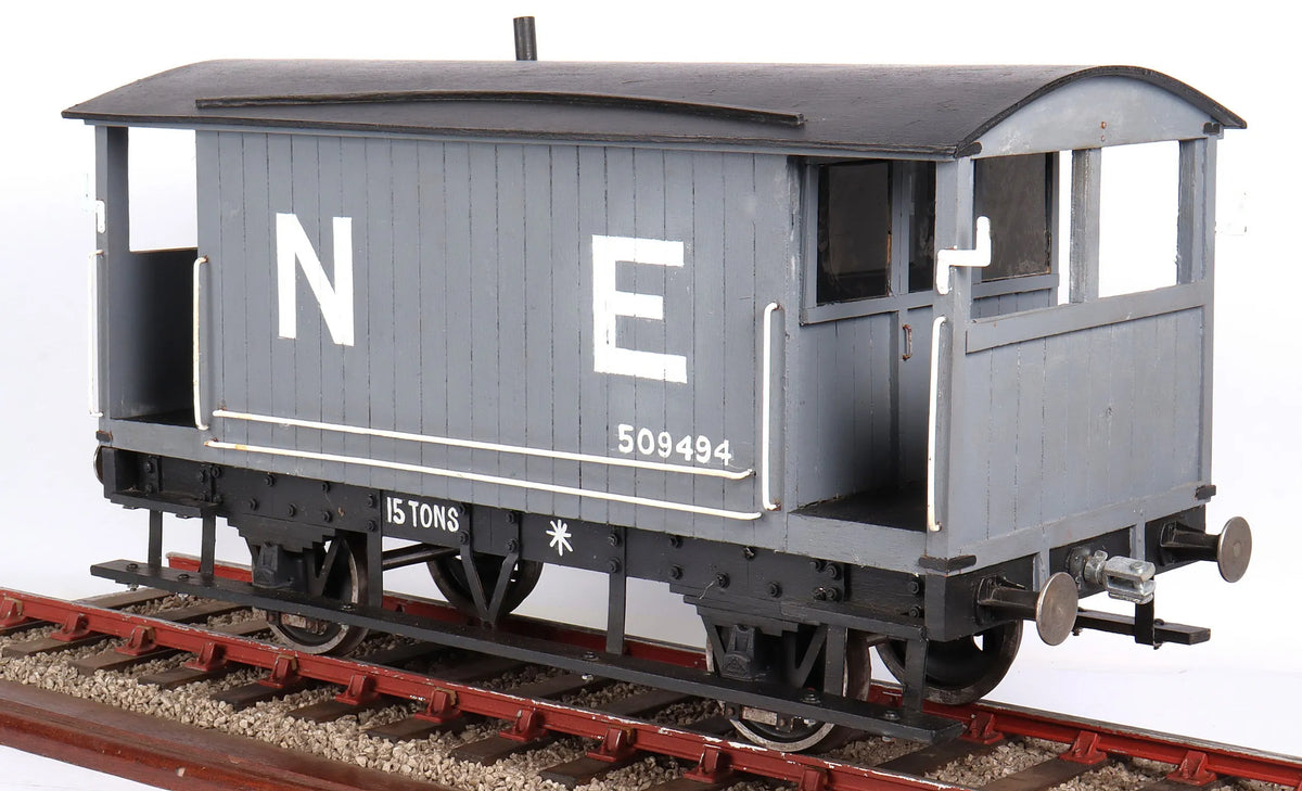 5 inch gauge NE 15T brake van