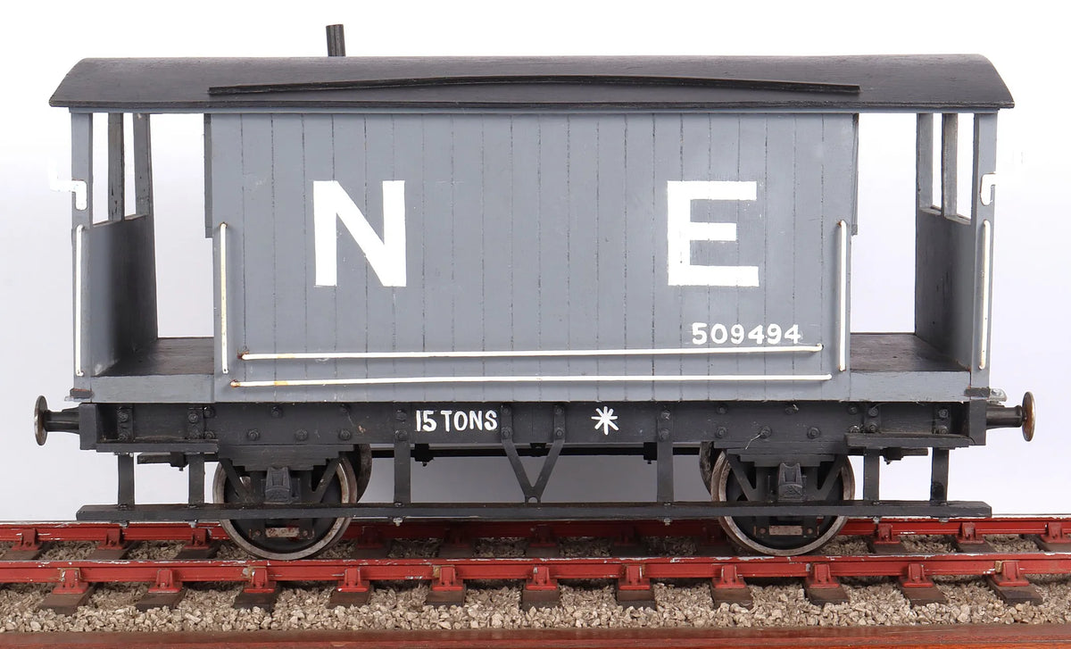 5 inch gauge NE 15T brake van