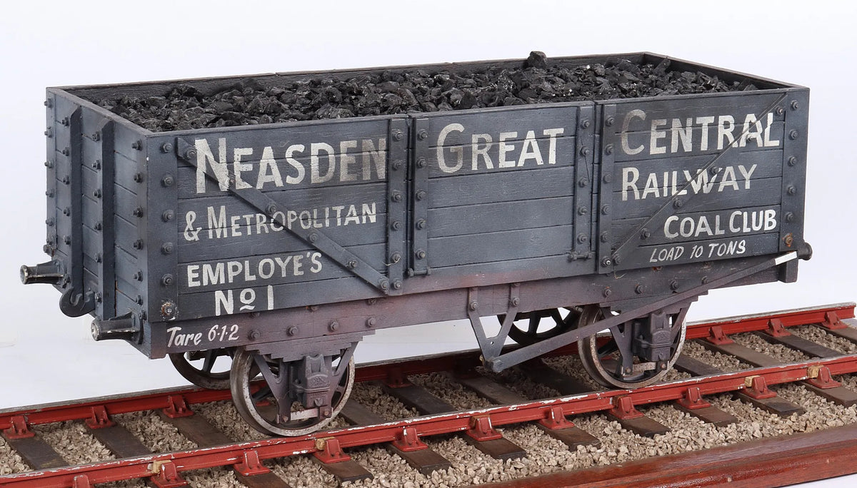 5 inch gauge private owner coal wagon