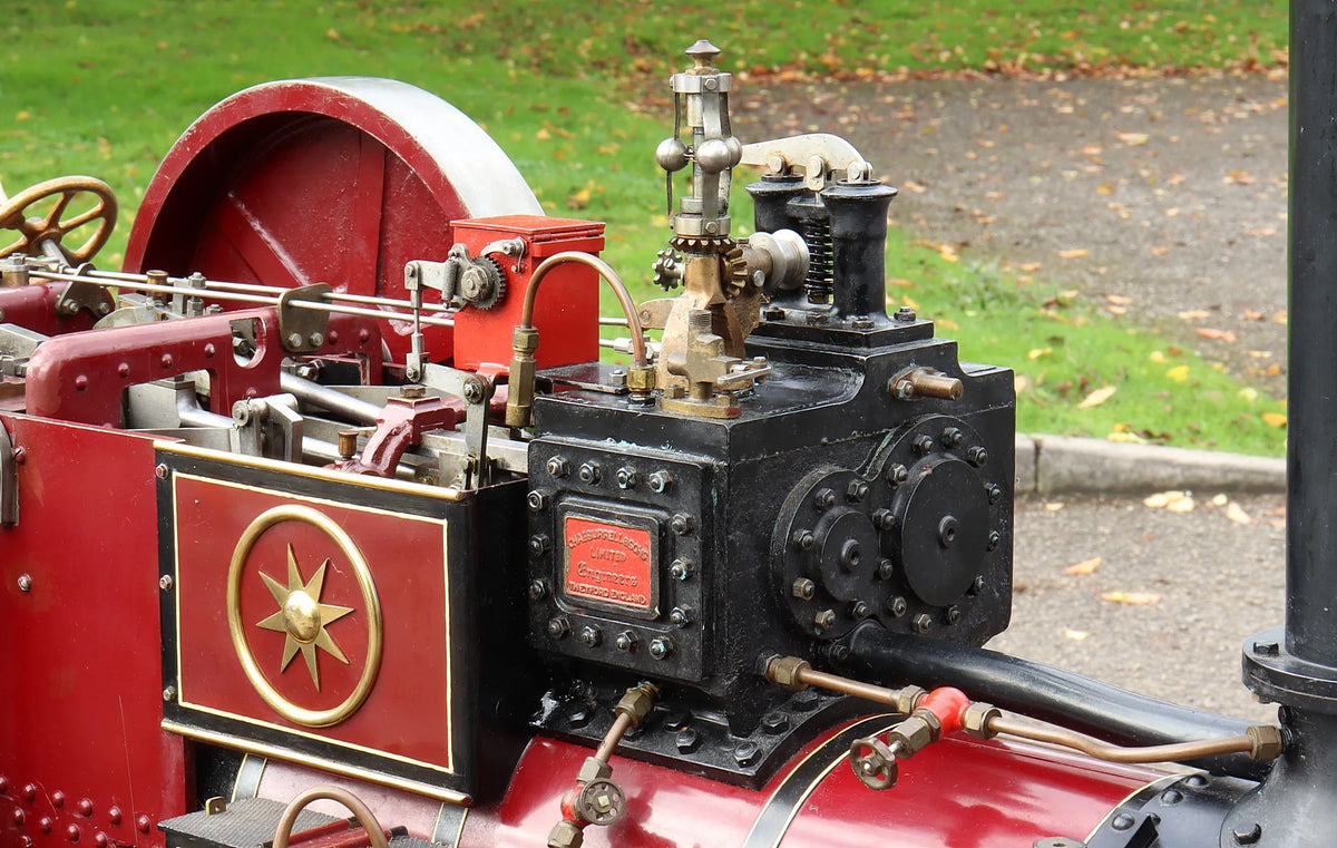 2 inch scale Burrell DCC Showmans Road Locomotive