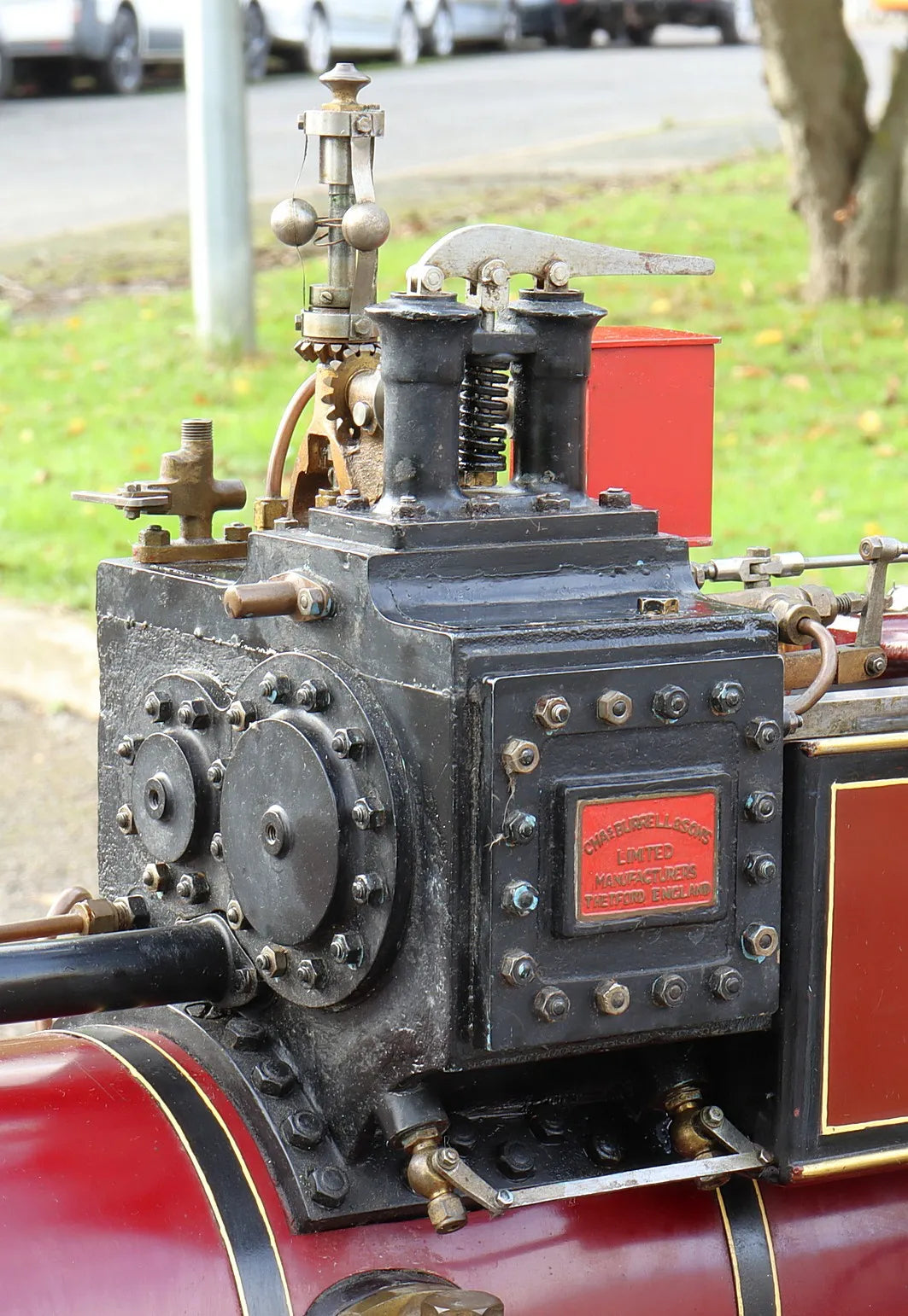 2 inch scale Burrell DCC Showmans Road Locomotive