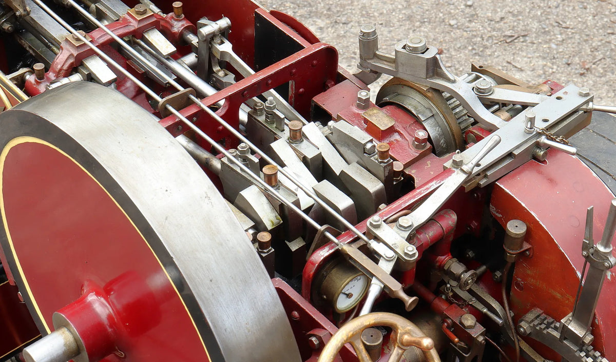 2 inch scale Burrell DCC Showmans Road Locomotive