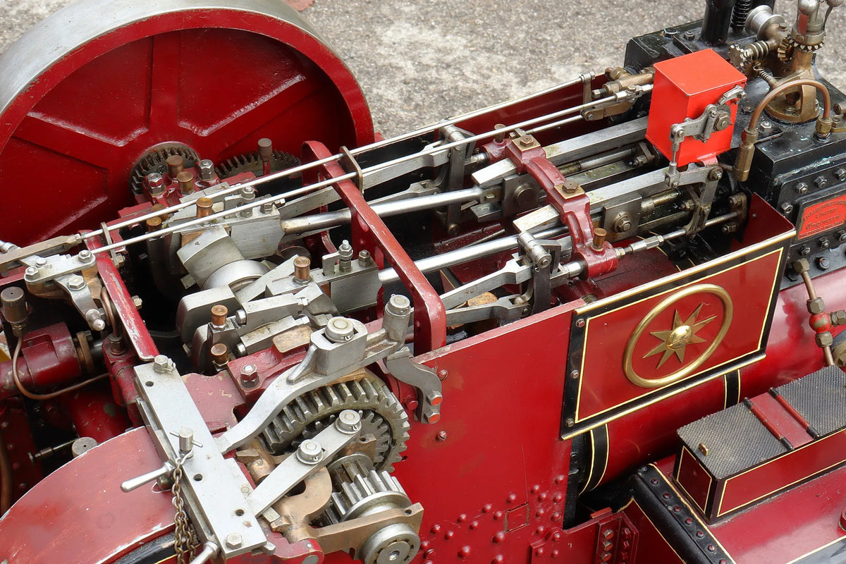 2 inch scale Burrell DCC Showmans Road Locomotive