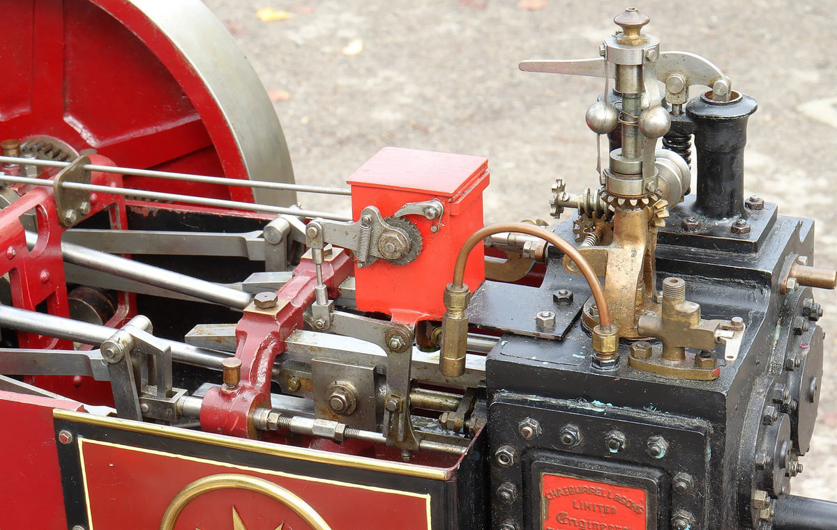 2 inch scale Burrell DCC Showmans Road Locomotive