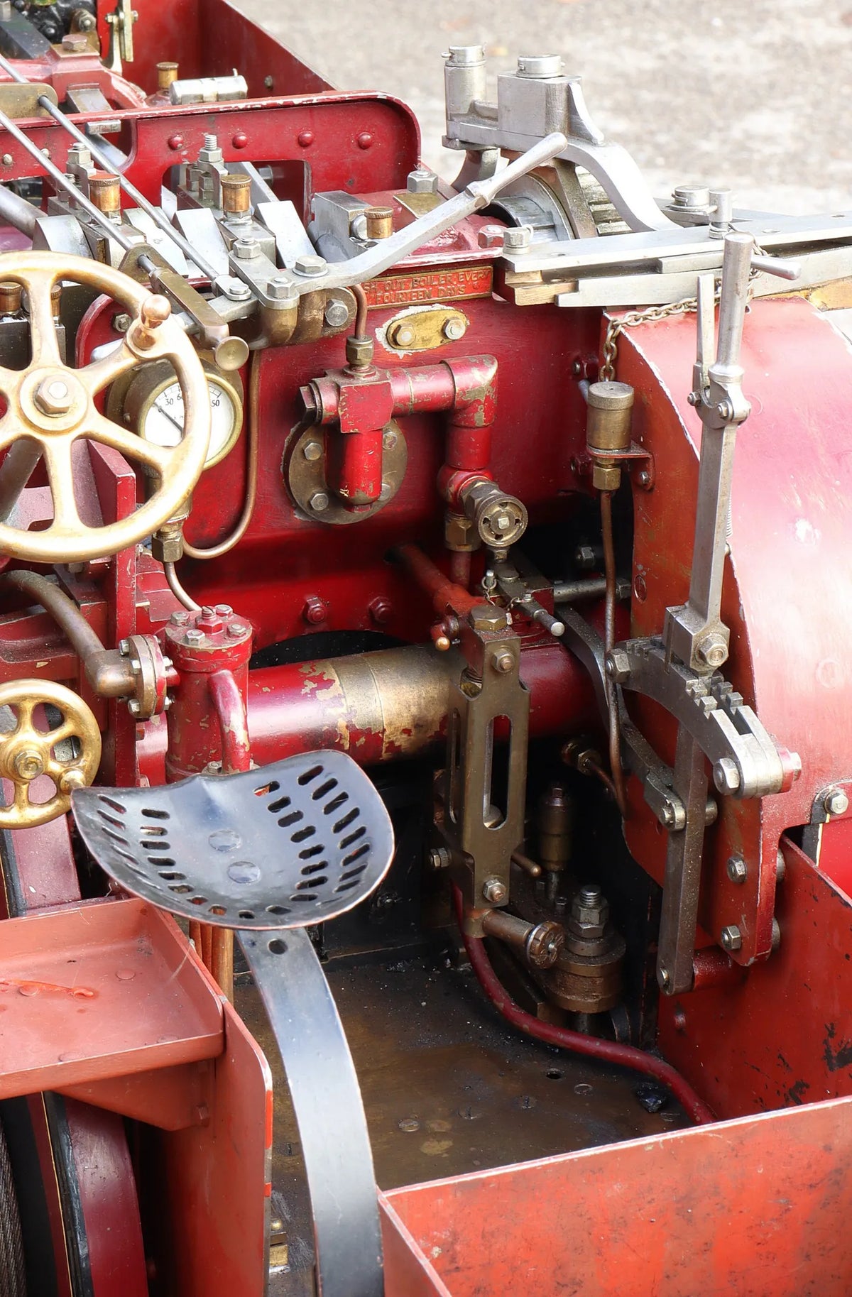 2 inch scale Burrell DCC Showmans Road Locomotive
