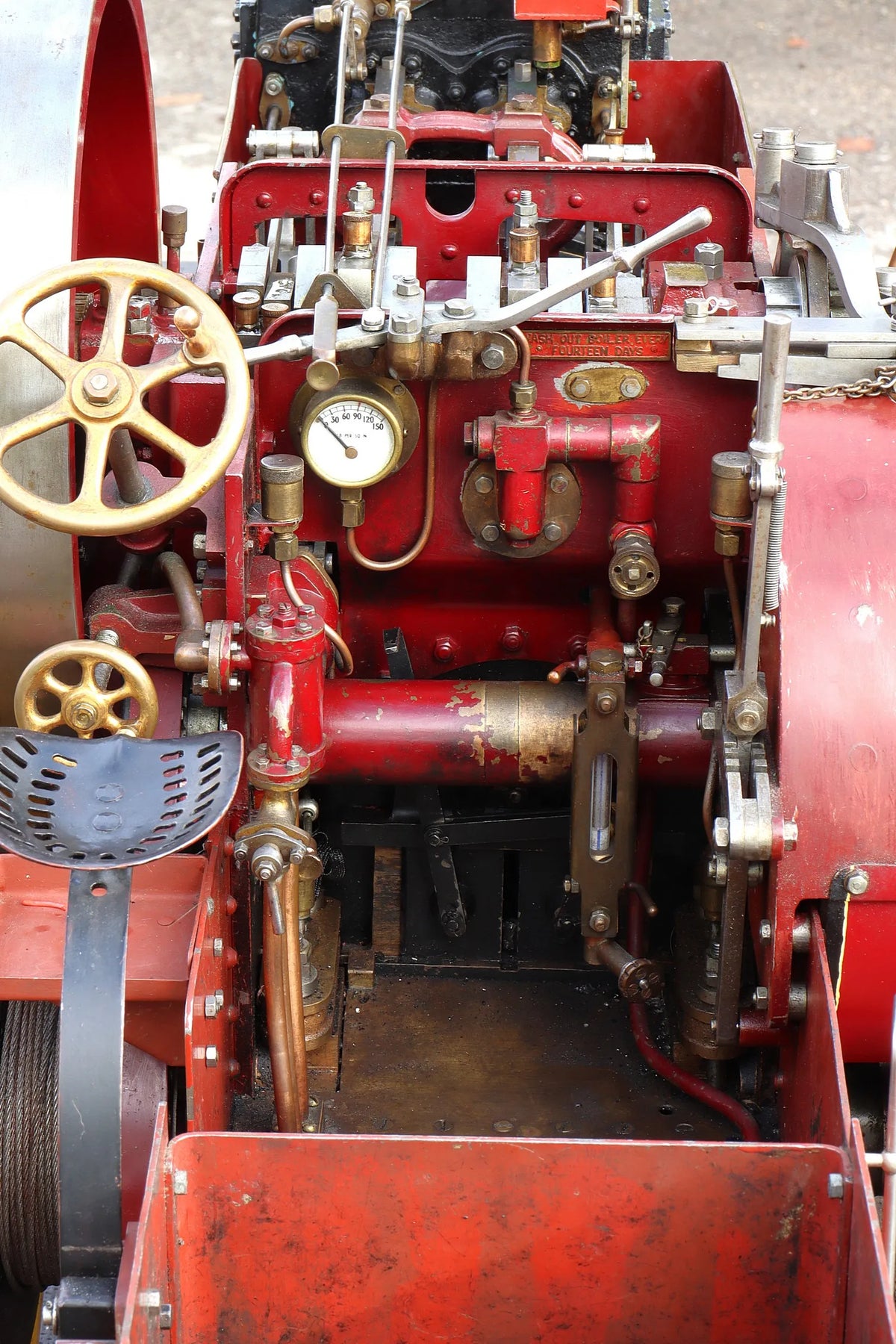 2 inch scale Burrell DCC Showmans Road Locomotive