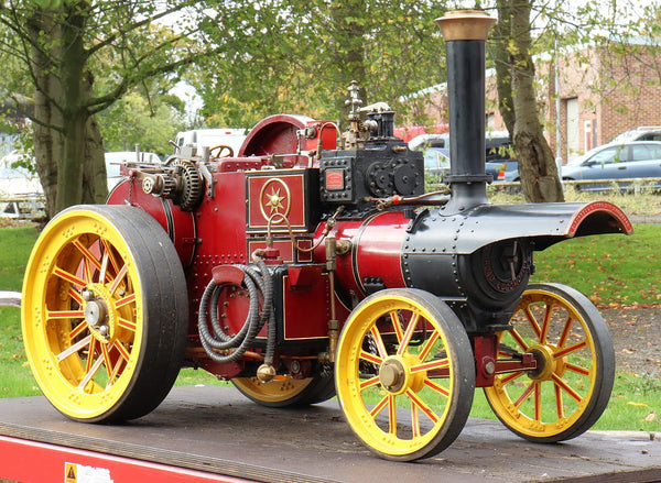 2 inch scale Burrell DCC Showmans Road Locomotive - Station Road Steam