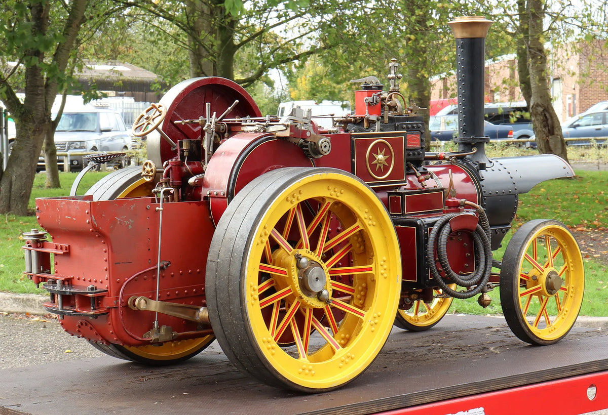 2 inch scale Burrell DCC Showmans Road Locomotive