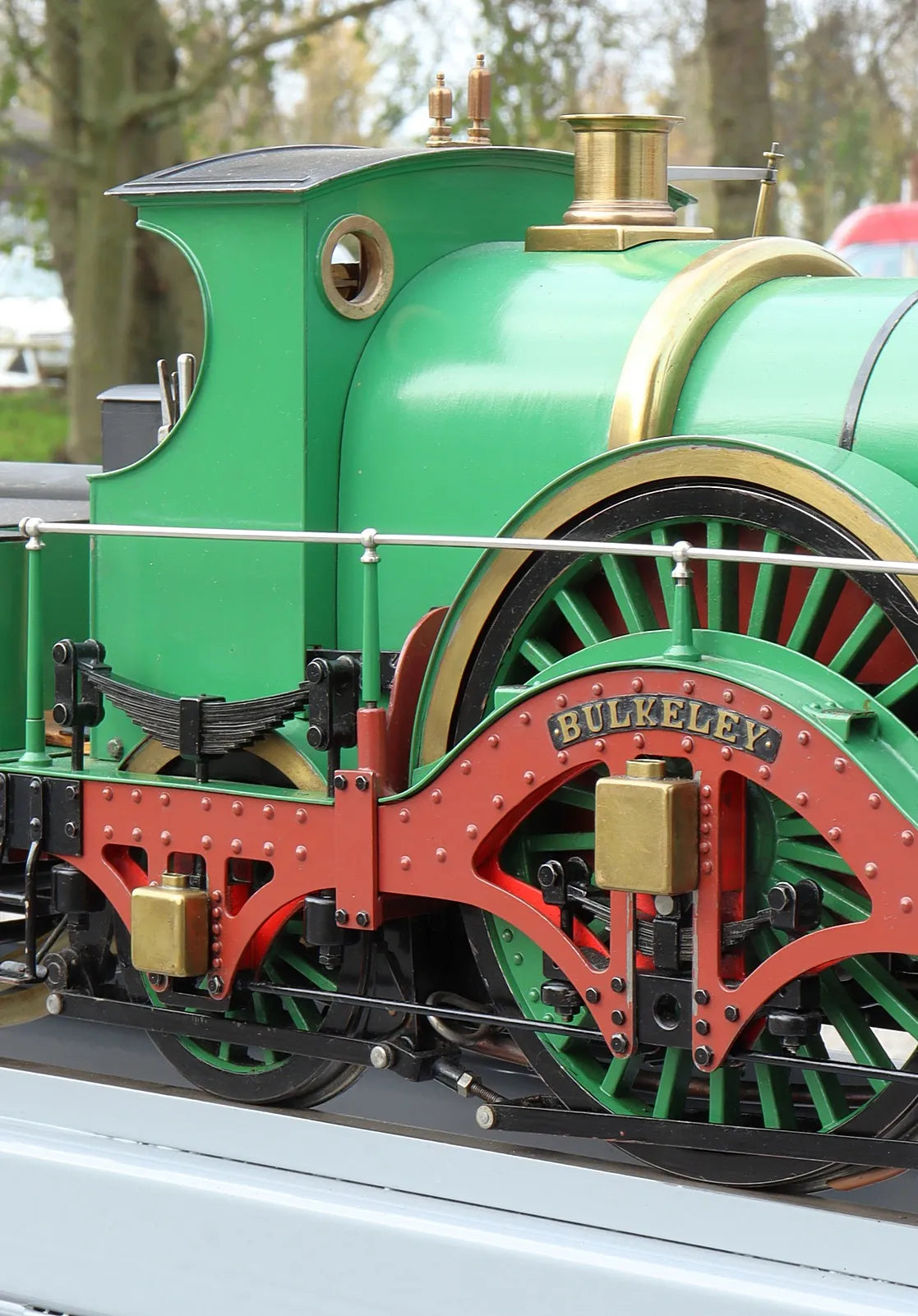 5 inch Great Western broad gauge 4-2-2 "Bulkeley"