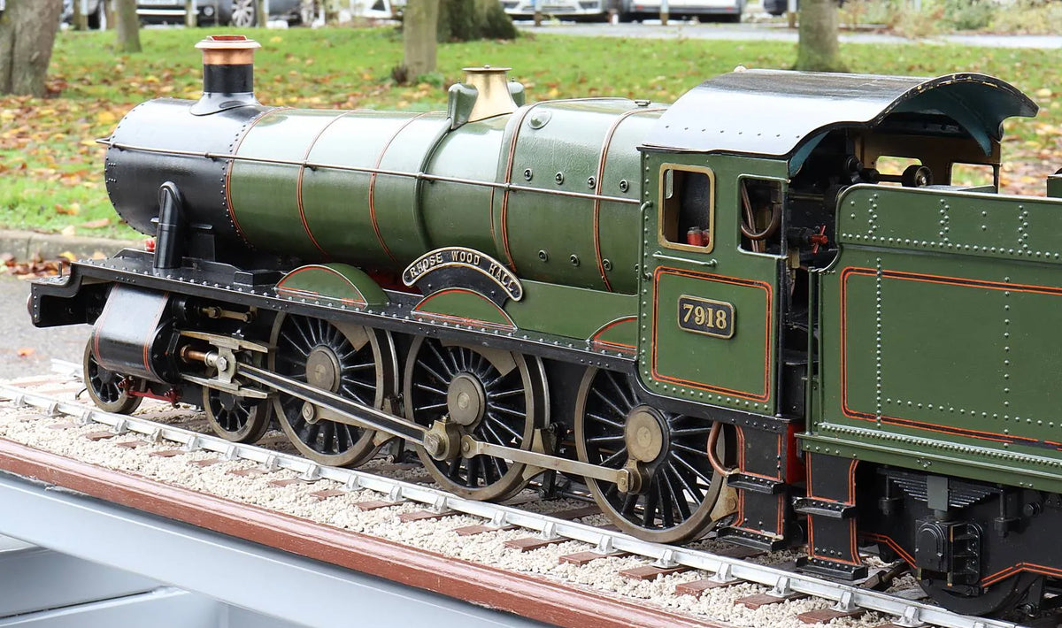 3 1/2 inch gauge GWR Hall 4-6-0
