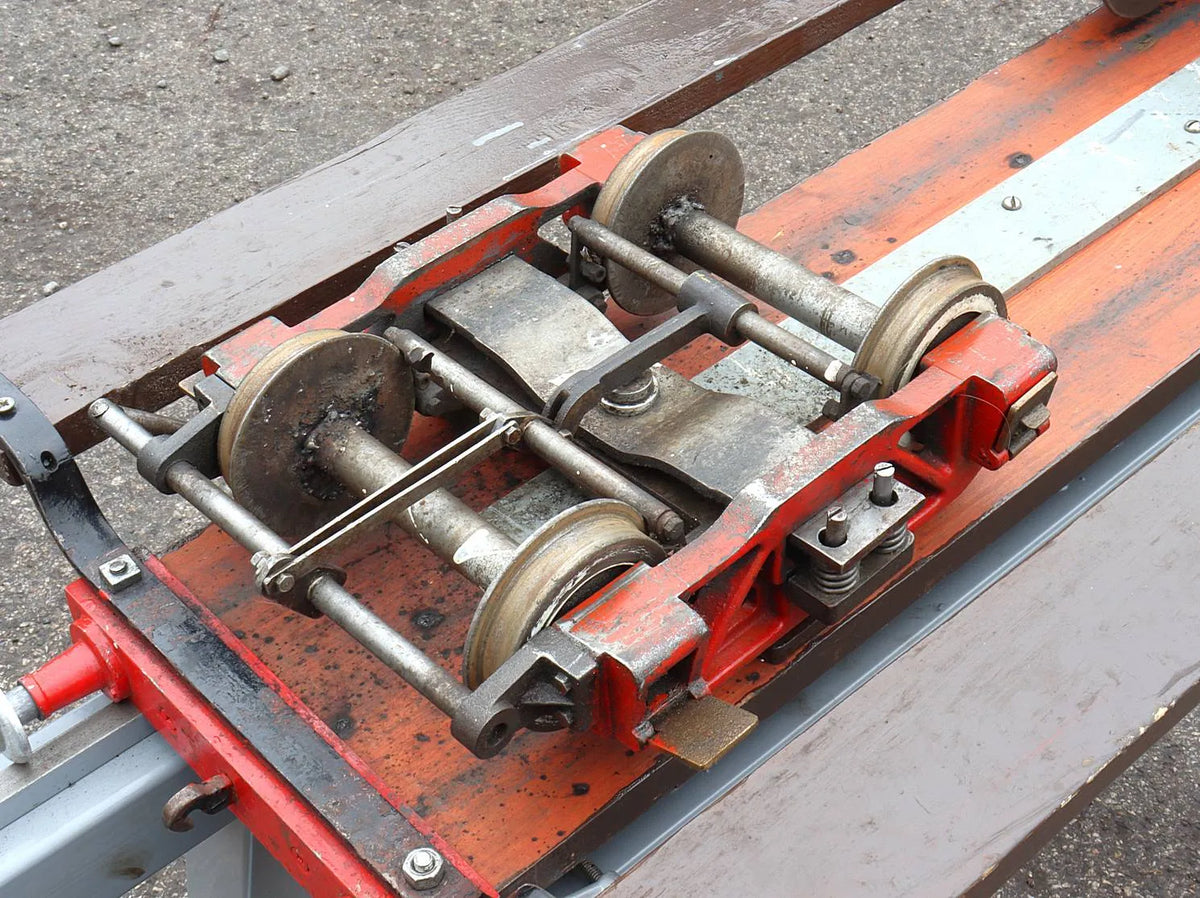 5 inch gauge bogie braked driving truck