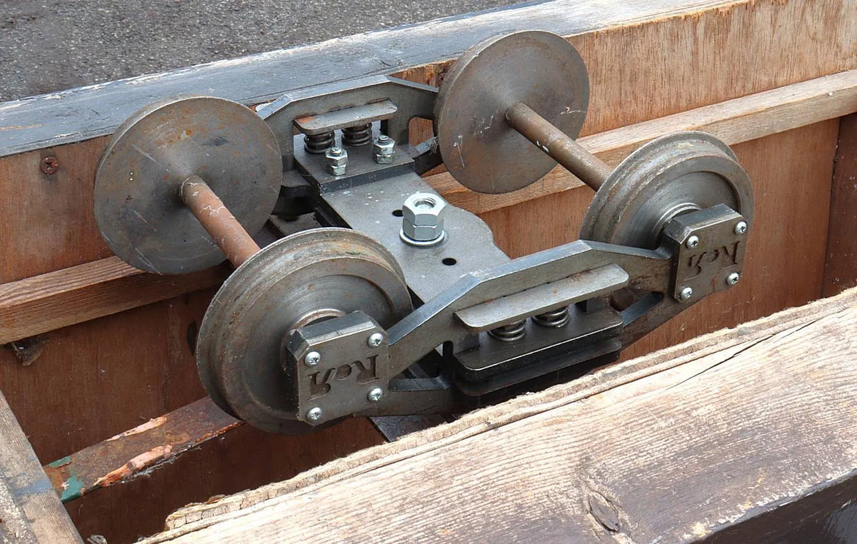 5 inch gauge ground level bogie passenger wagon