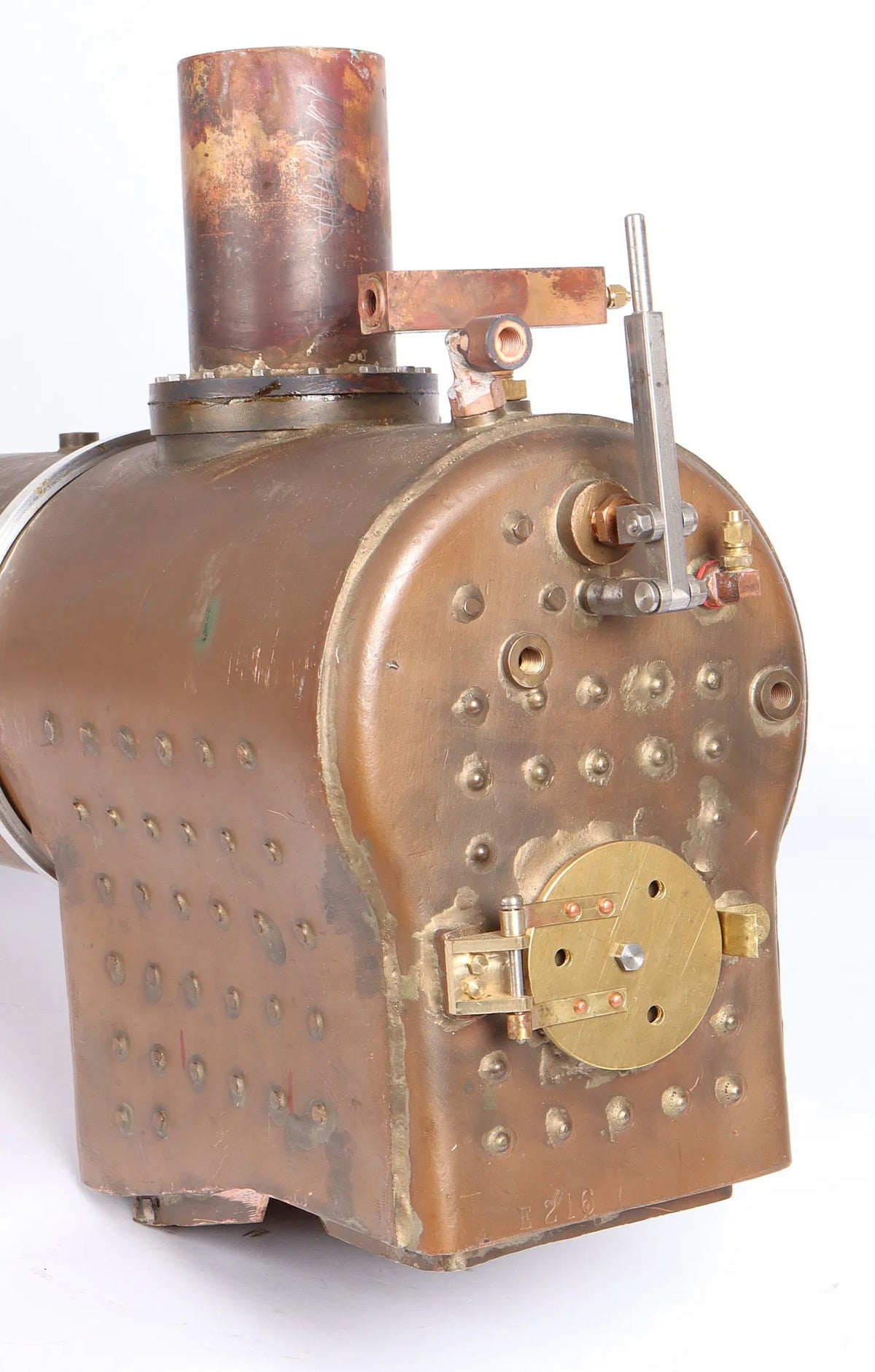 7 1/4 inch gauge "Marie Estelle" 0-4-0 with commercial boiler