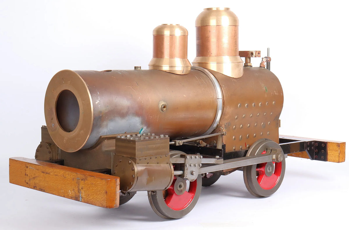 7 1/4 inch gauge "Marie Estelle" 0-4-0 with commercial boiler
