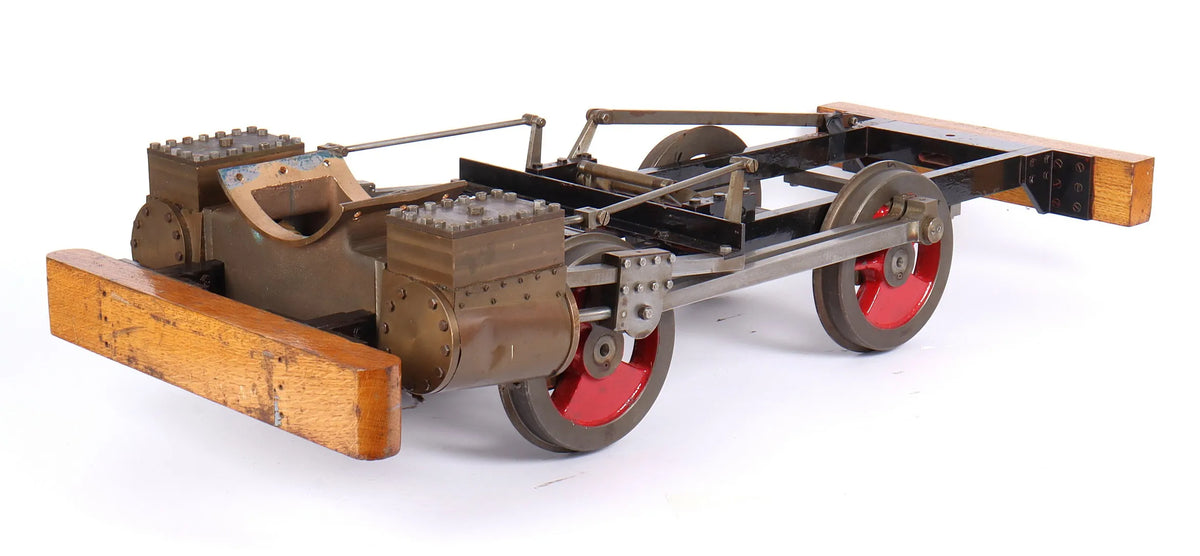 7 1/4 inch gauge "Marie Estelle" 0-4-0 with commercial boiler