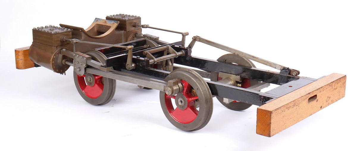7 1/4 inch gauge "Marie Estelle" 0-4-0 with commercial boiler