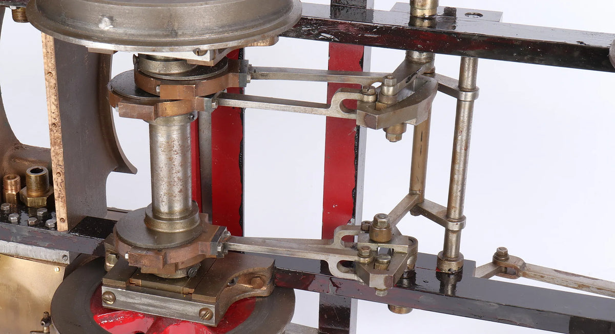7 1/4 inch gauge "Marie Estelle" 0-4-0 with commercial boiler