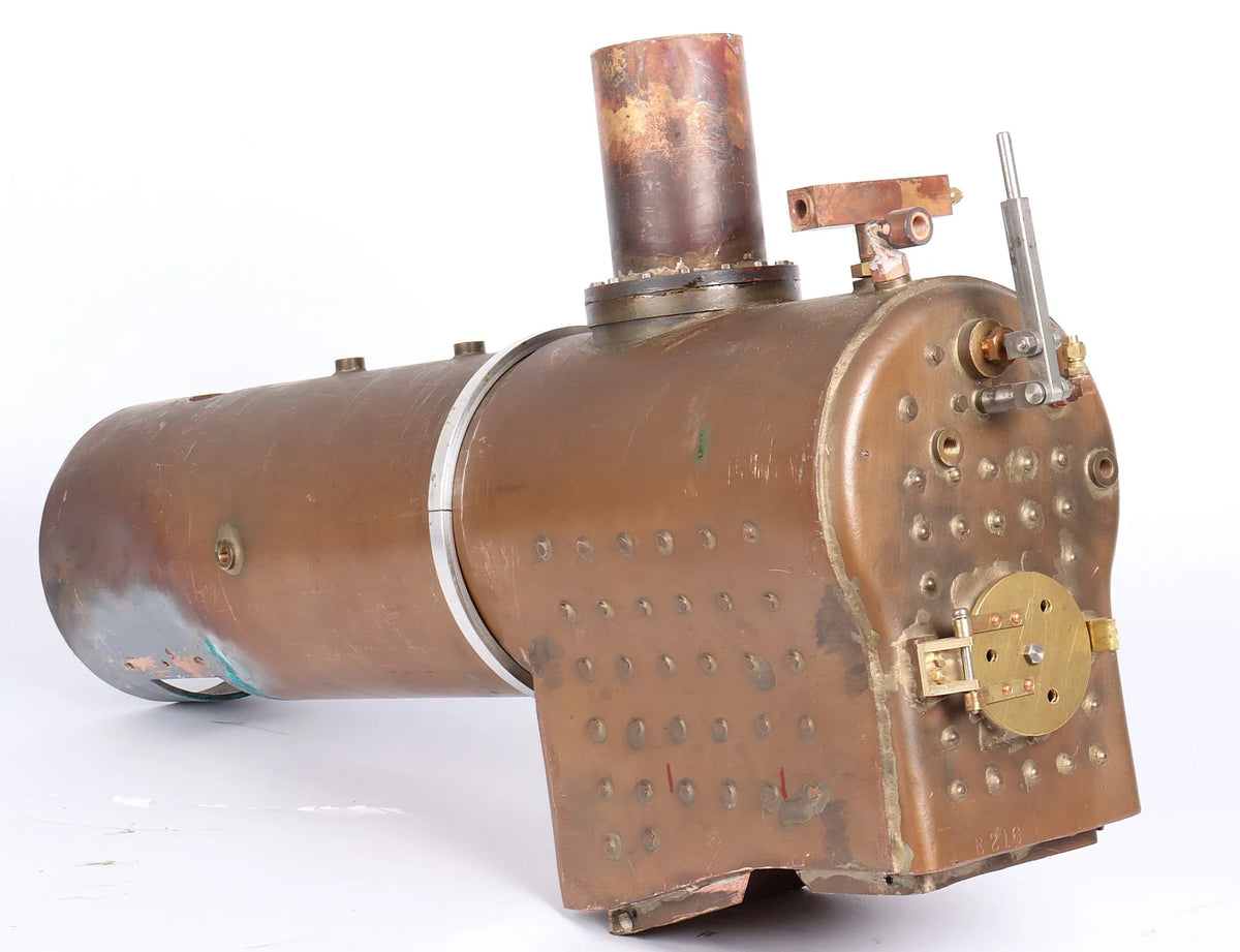 7 1/4 inch gauge "Marie Estelle" 0-4-0 with commercial boiler