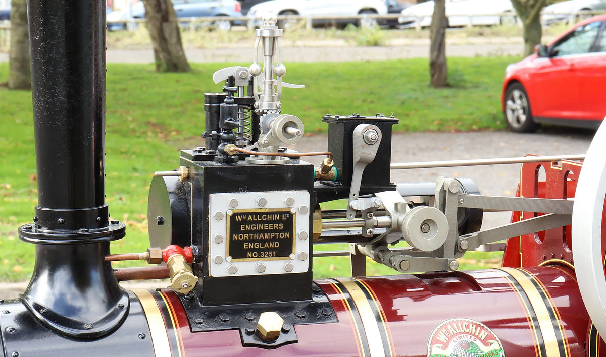 2 inch scale Allchin agricultural engine