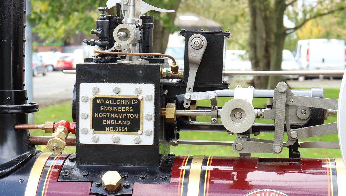 2 inch scale Allchin agricultural engine