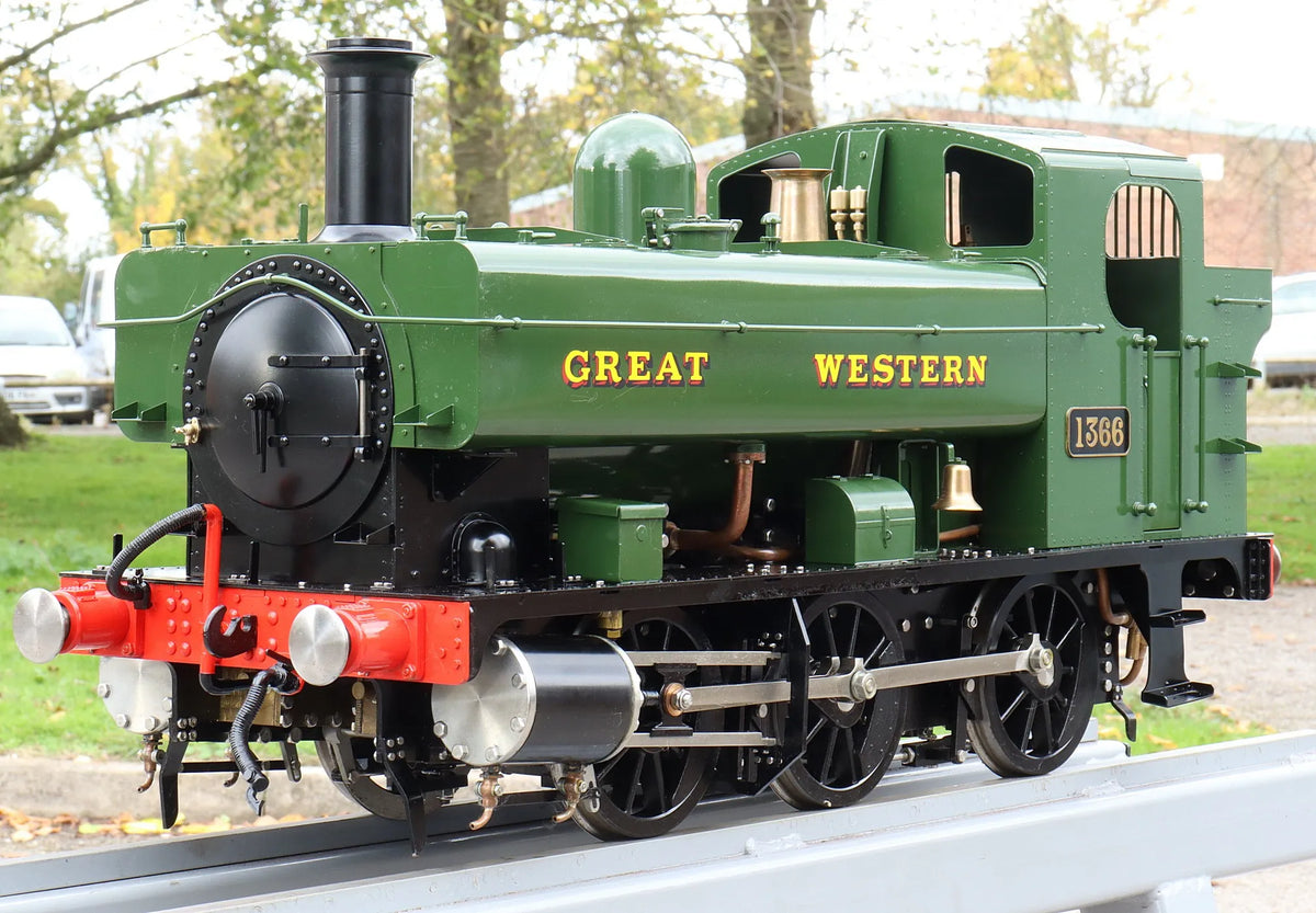 5 inch gauge GWR 1366 0-6-0PT