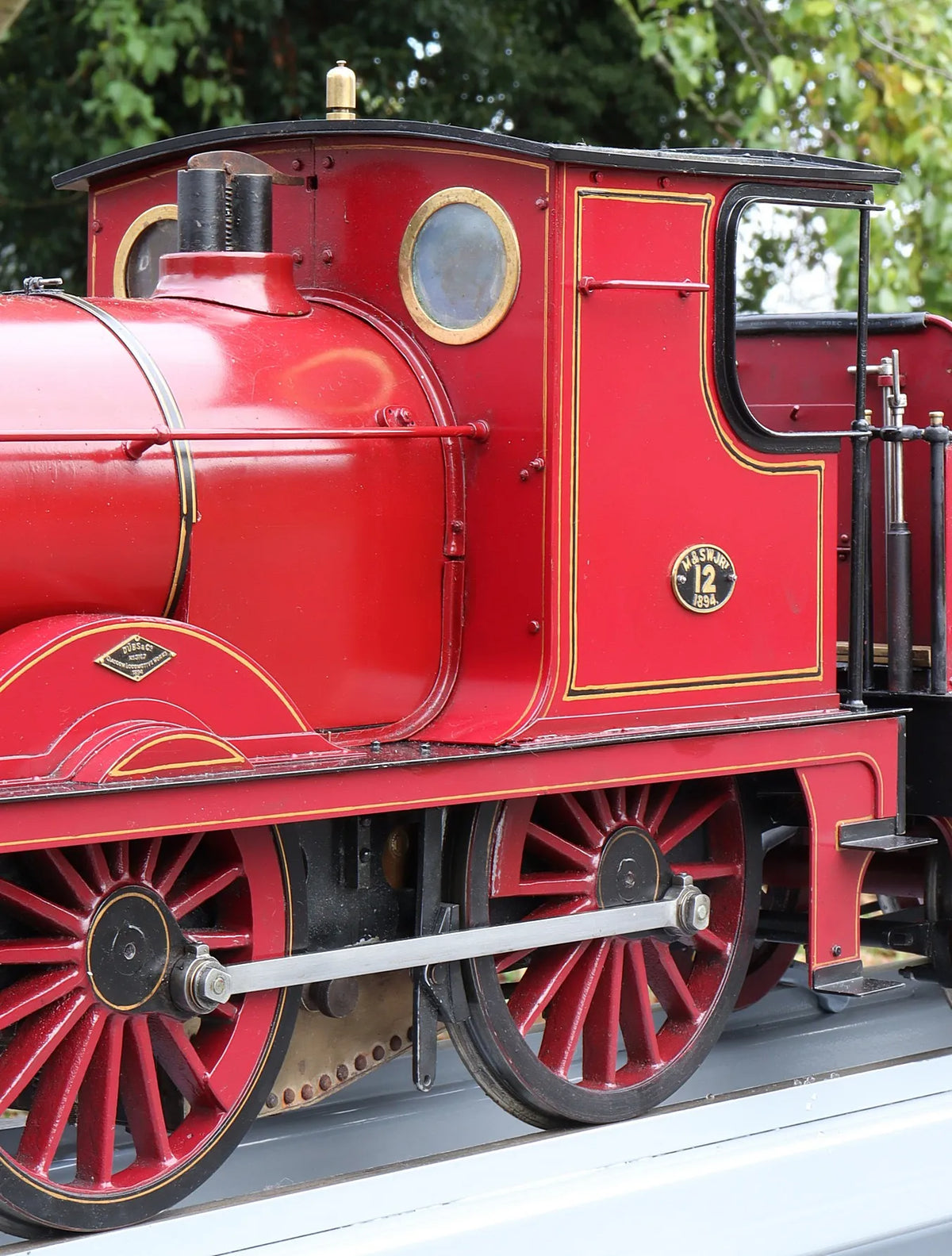 5 inch gauge M&SWJR 2-4-0 No.12