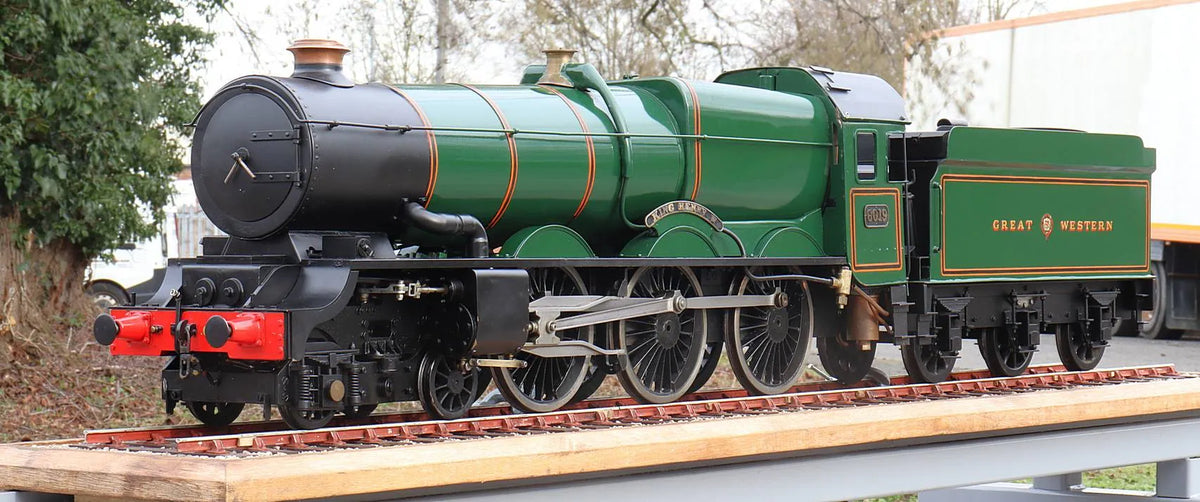 3 1/2 inch gauge GWR "King Henry V" 4-6-0