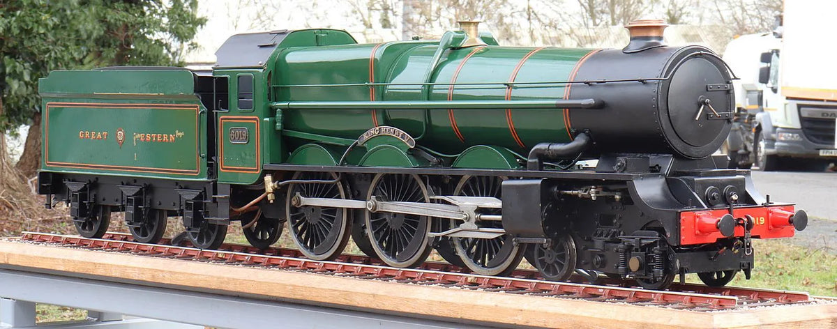 3 1/2 inch gauge GWR "King Henry V" 4-6-0