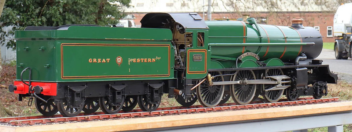 3 1/2 inch gauge GWR "King Henry V" 4-6-0