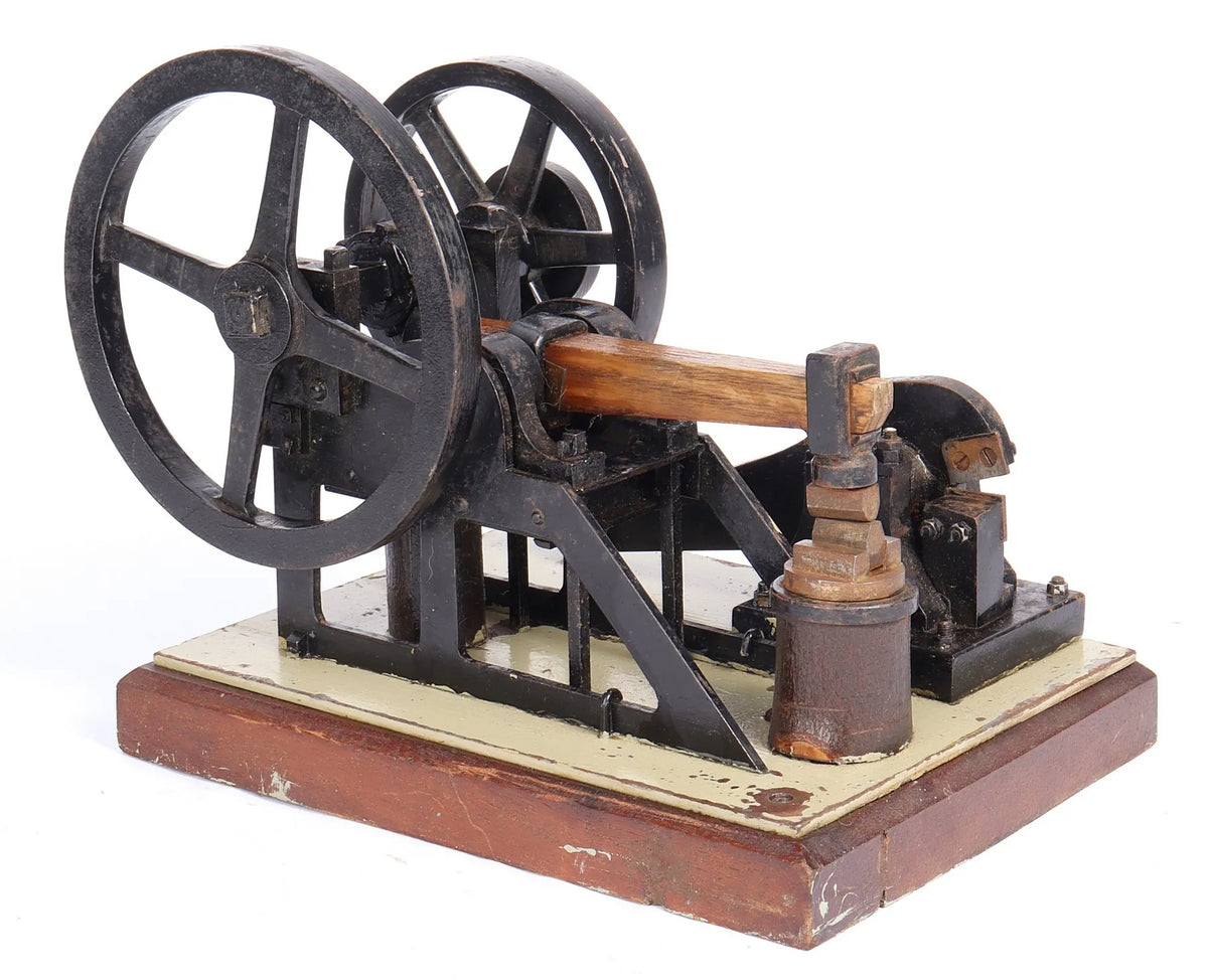 Belt driven trip hammer & guillotine