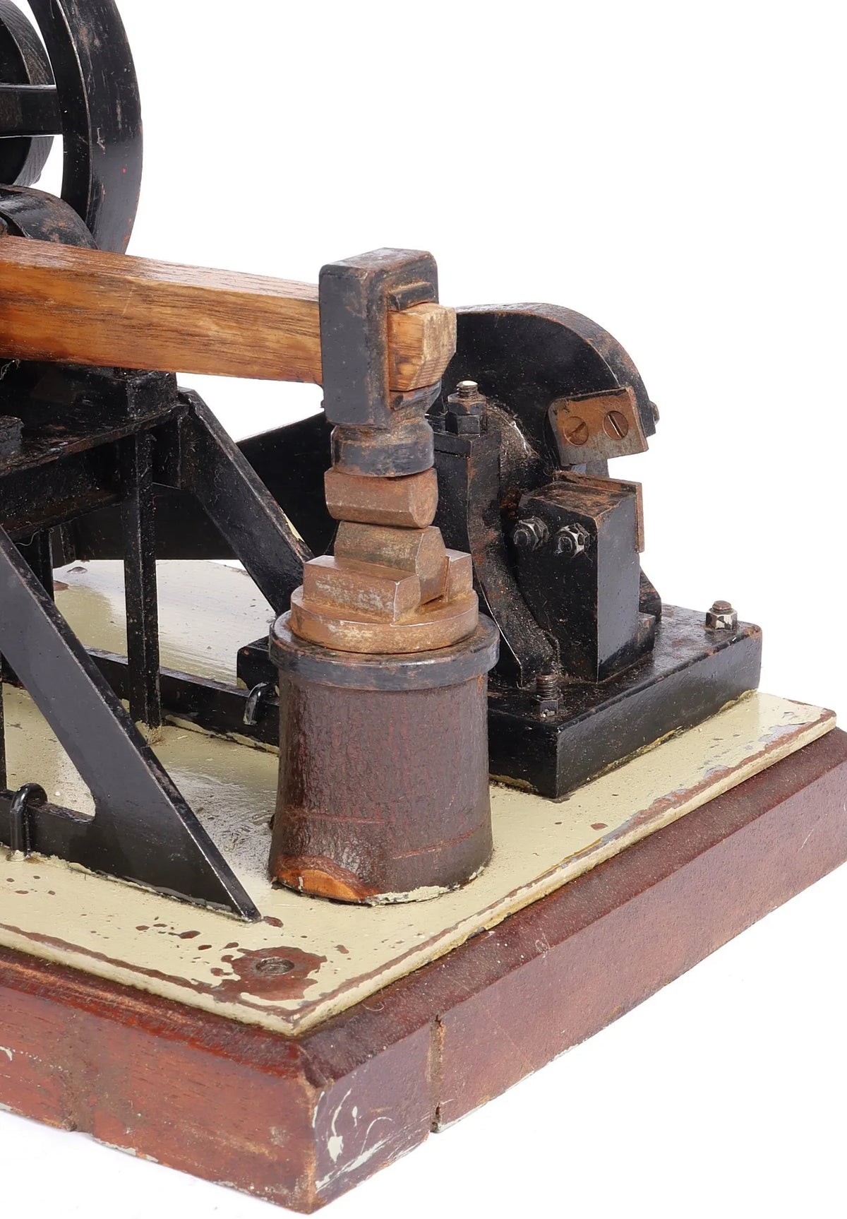 Belt driven trip hammer & guillotine
