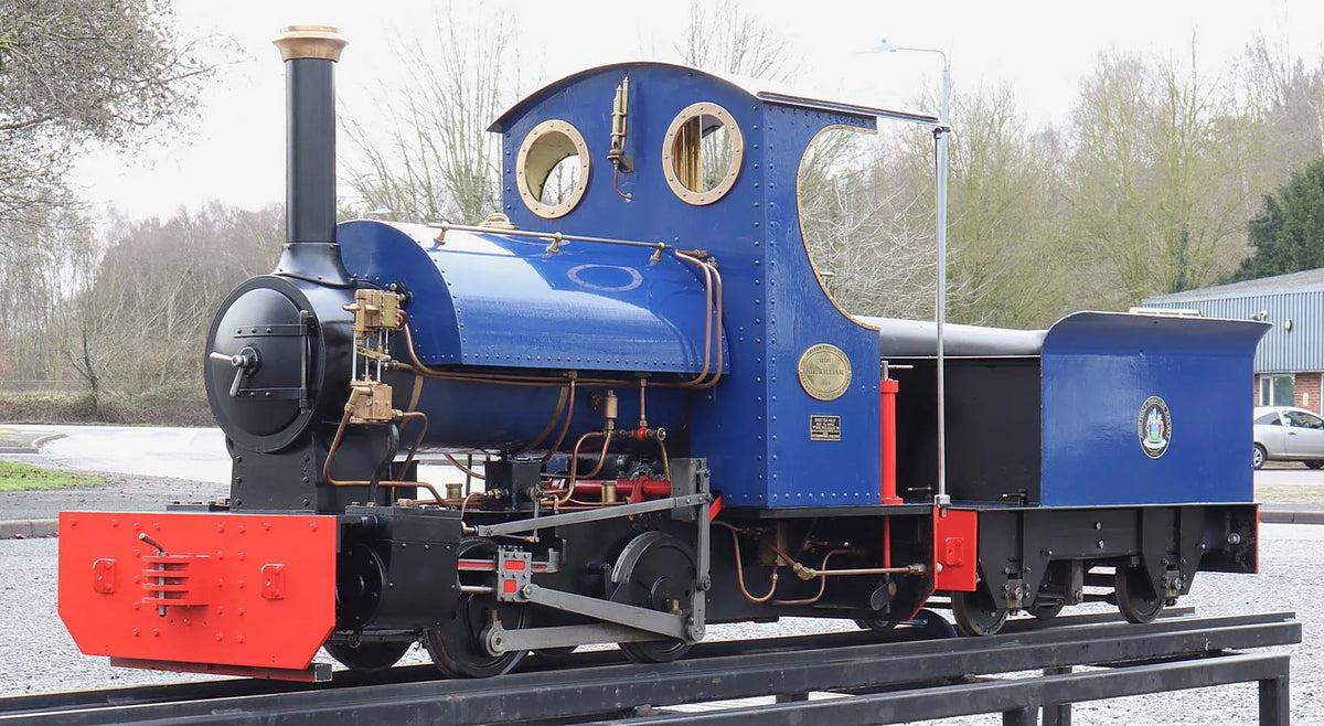 7 1/4 inch gauge "Sweet William" 0-4-0ST with tender