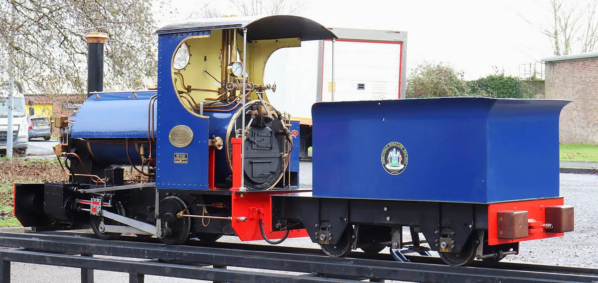 7 1/4 inch gauge "Sweet William" 0-4-0ST with tender