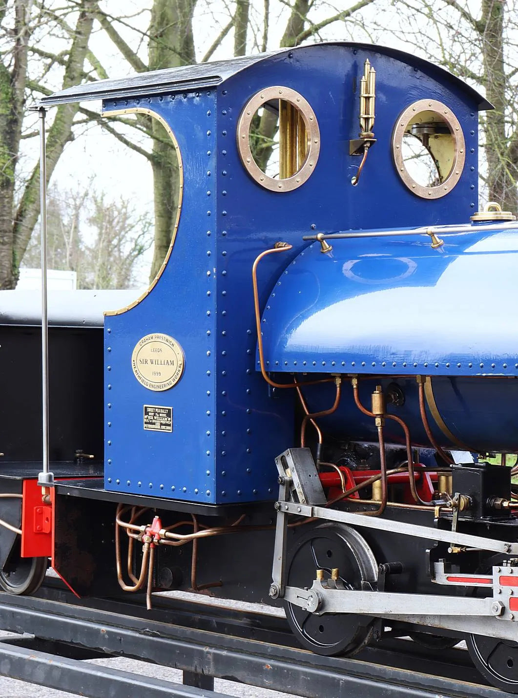 7 1/4 inch gauge "Sweet William" 0-4-0ST with tender