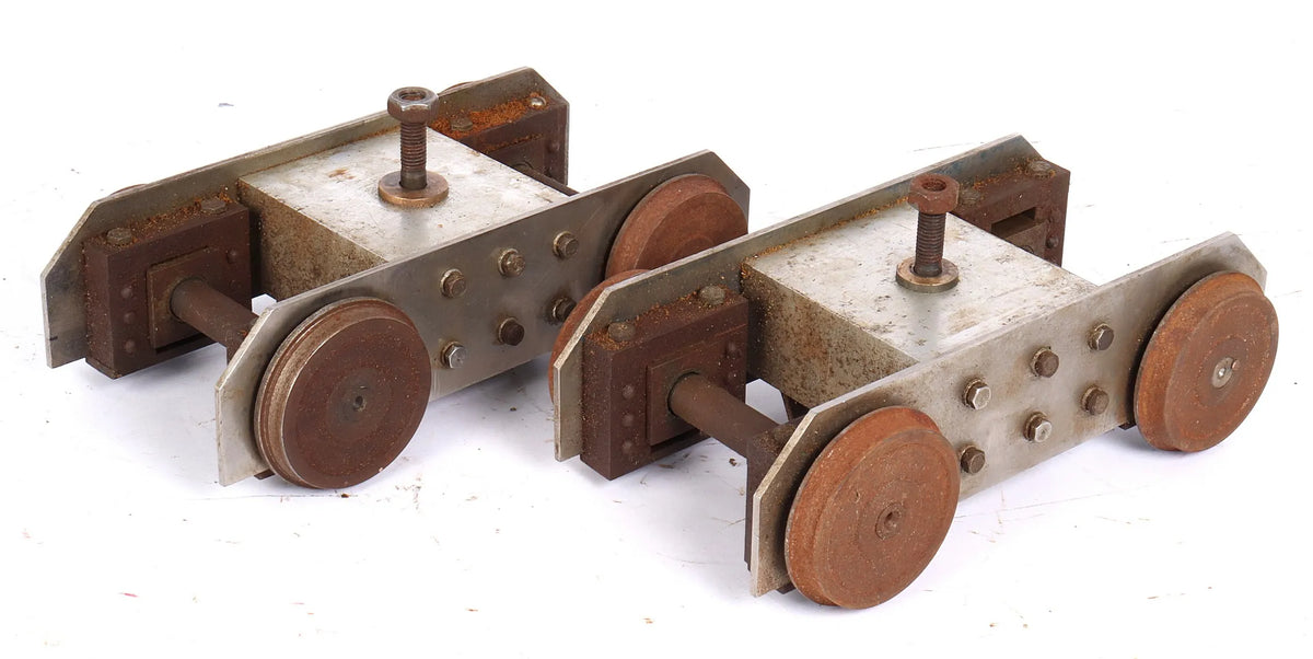 Pair 5 inch gauge bogies