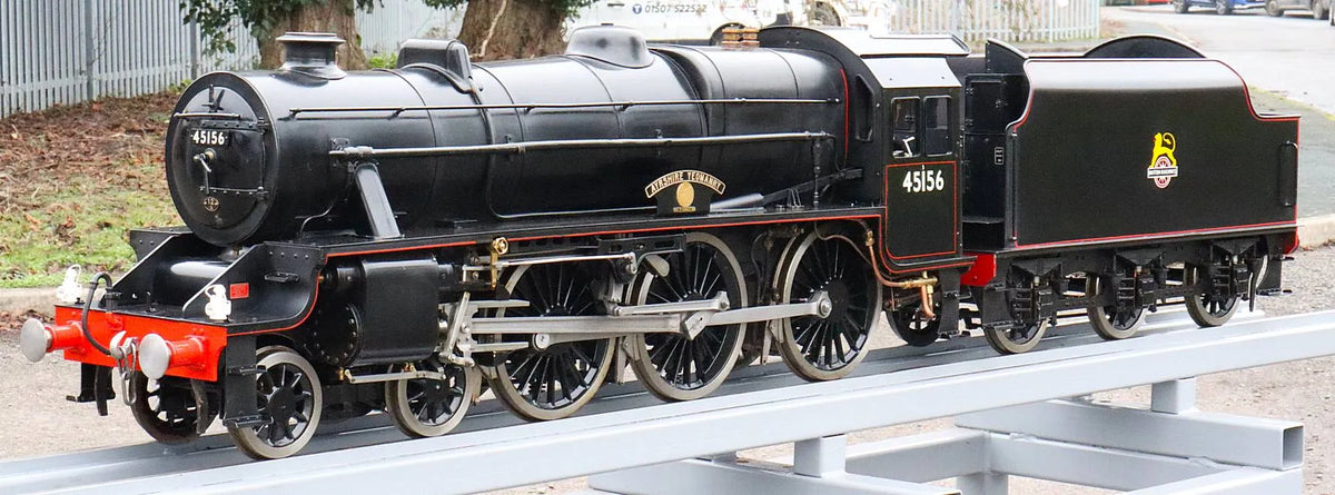 5 inch gauge LMS Black 5 No.45156 "Ayrshire Yeomanry"