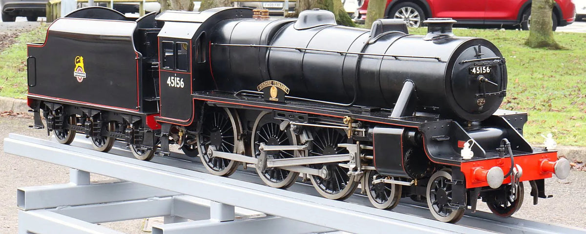 5 inch gauge LMS Black 5 No.45156 "Ayrshire Yeomanry"