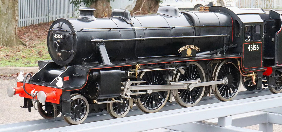 5 inch gauge LMS Black 5 No.45156 "Ayrshire Yeomanry"