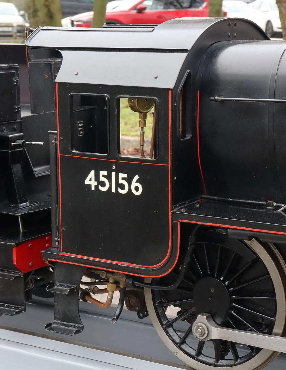 5 inch gauge LMS Black 5 No.45156 "Ayrshire Yeomanry"