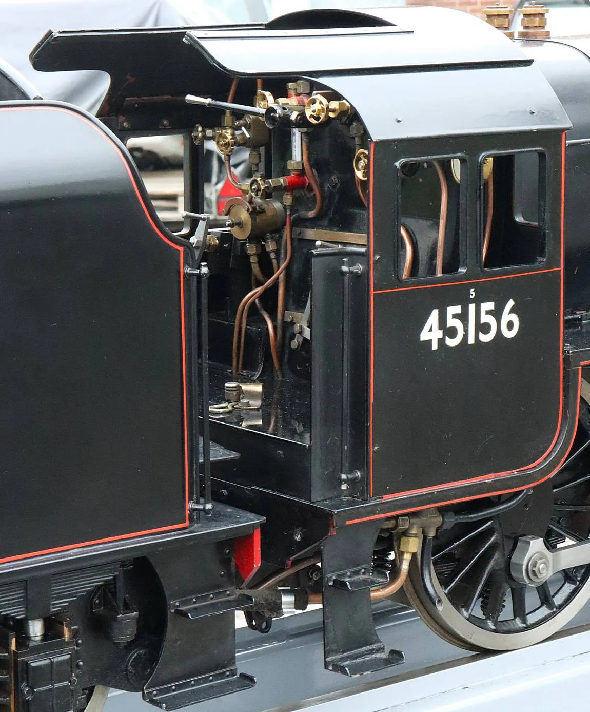 5 inch gauge LMS Black 5 No.45156 "Ayrshire Yeomanry"