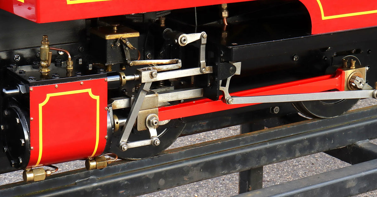 7 1/4 inch narrow gauge Huswell Clarke "Furbero" 0-4-0T