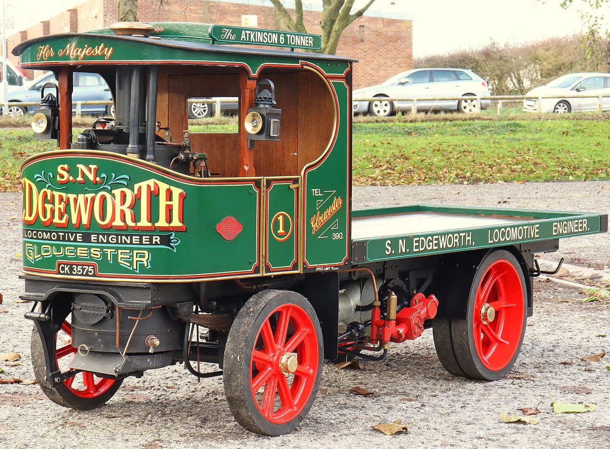 3 inch scale Atkinson undertype steam wagon